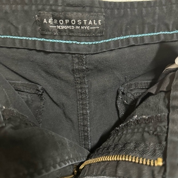 Aeropostale Black Cargo Shorts - Picture 2 of 4